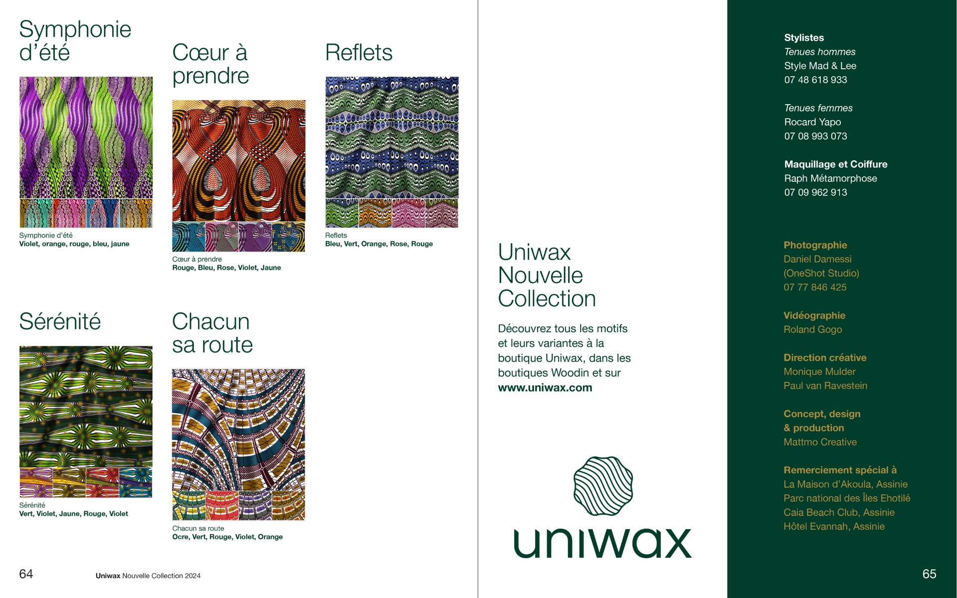 Nouvelle collection Uniwax